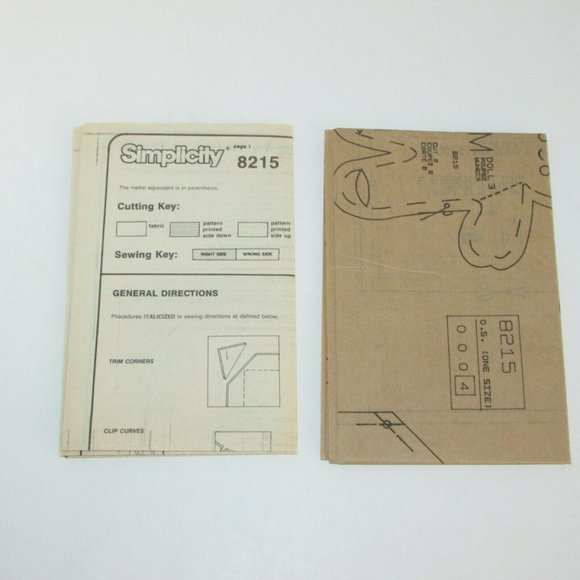 Vintage Sewing Pattern Christmas Comforter SIMPLICITY Crafts 8215, 1987 - Picture 4 of 6